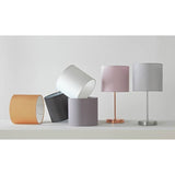 Argos Home satin stick table lamp in mustard (British brand)
