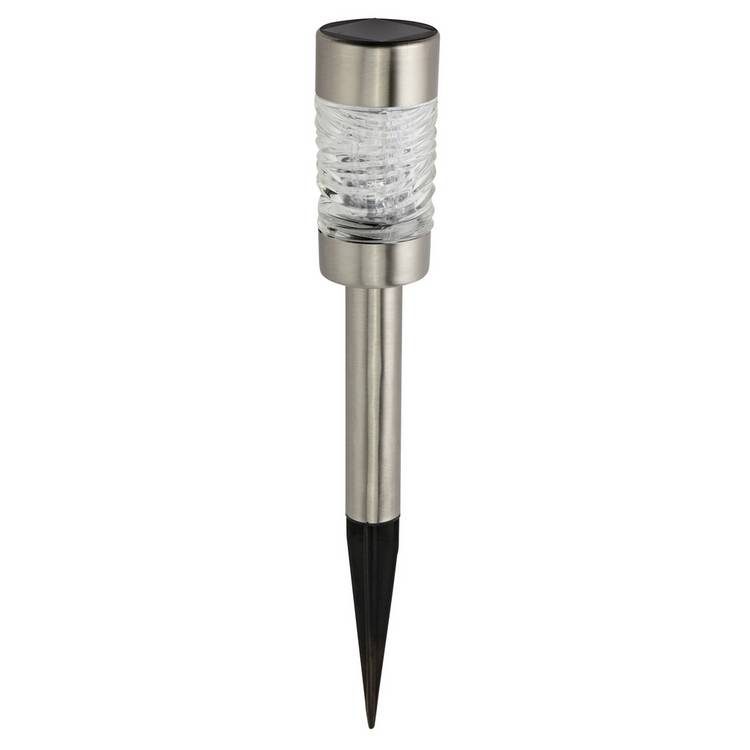 Sainsbury's solar stake lights set of 6, 41cm - British product