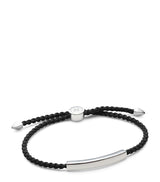 Harrods Monica Vinader Sterling Silver Woven Friendship Bracelet- Buy online at McGrocer