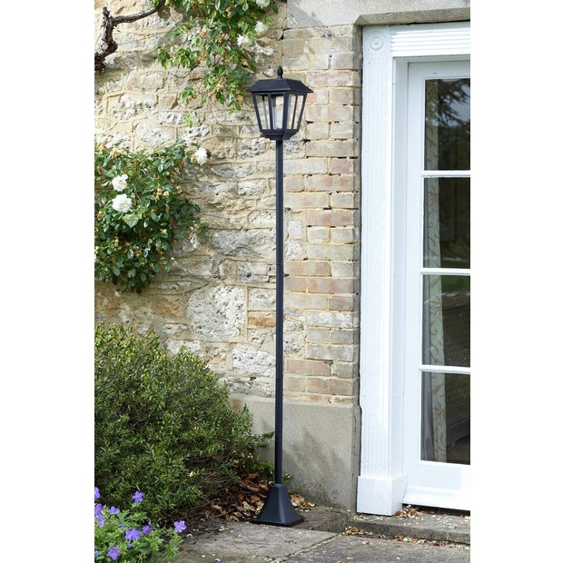 Argos Home solar lamp post 170cm, imported from the UK