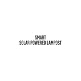 Argos Home solar lamp post 170cm, imported from the UK