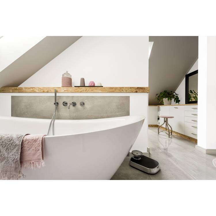 Johnstone's bathroom paint mid sheen brilliant white 2.5L, UK version