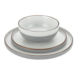 Habitat dinner set speckled grey 12 piece - British product