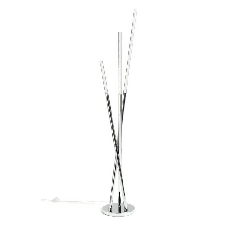 Argos Home bubble floor lamp chrome, imported from the UK