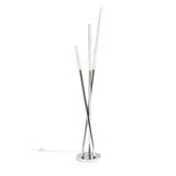 Argos Home bubble floor lamp chrome, imported from the UK