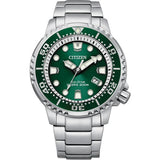 Argos Citizen Eco-Drive Men's Dive Watch Green Dial 44mm Stainless Steel Bracelet- Buy online at McGrocer