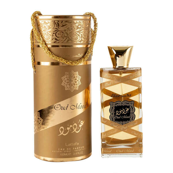 Lattafa Oud Mood Elixir Parfum 100ml, importé du Royaume-Uni
