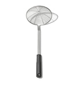 Harrods OXO Good Grips Scoop and Strain Skimmer Stainless Steel Kitchen Skimmer- Buy online at McGrocer