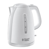Argos Russell Hobbs Textures White Plastic Electric Kettle 1.7 Litre- Buy online at McGrocer