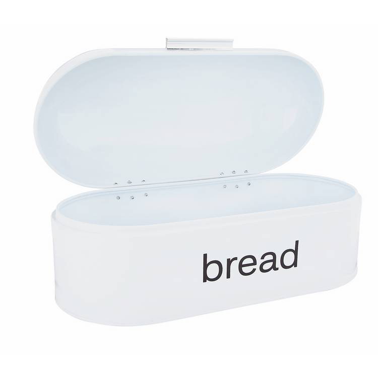 Argos Home domed bread bin white - British product