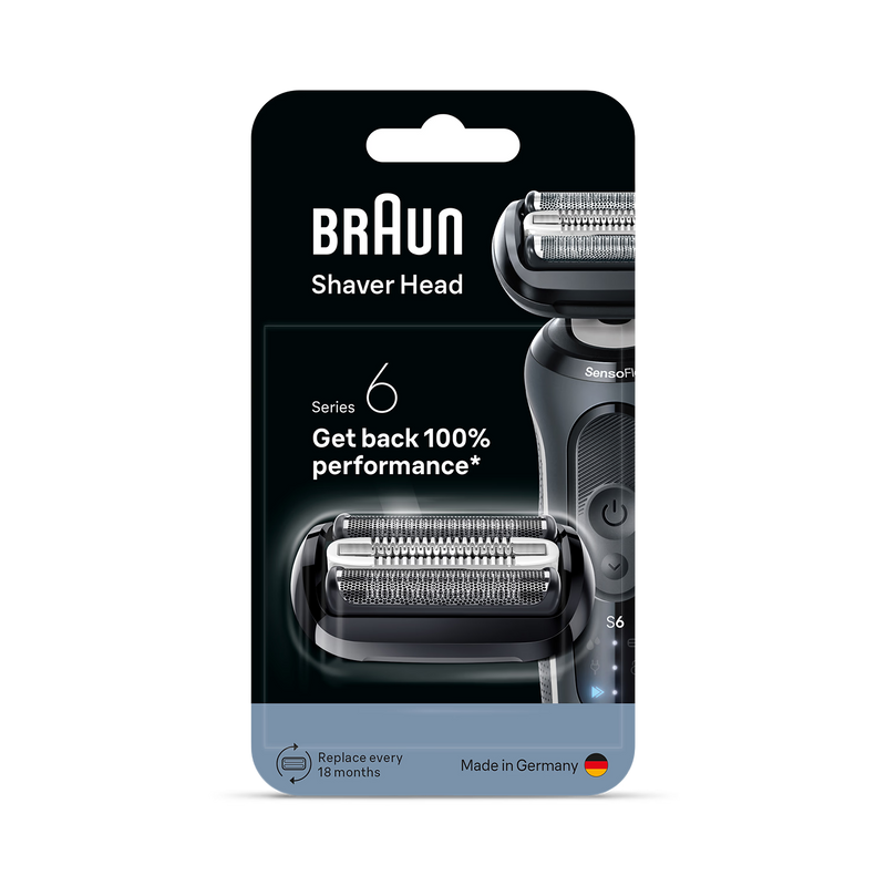 Braun Series 6 replacement head 64B, imported from the UK
