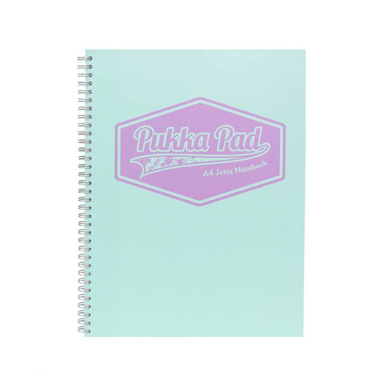 Pukka Pads A4 Jotta pastel notebook 3 pack, UK version