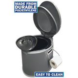 Leisurewize Portable Toilet 8L, imported from the UK