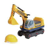 Chad Valley foot to floor excavator ride-on toy - British product
