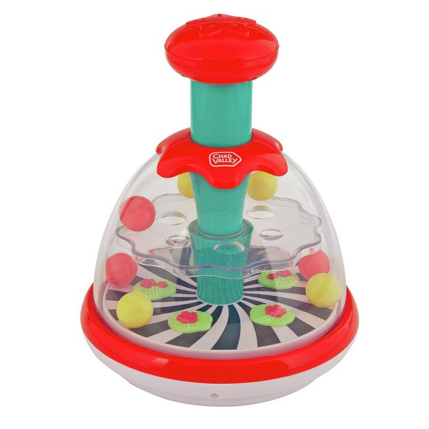 Chad Valley spinning top toy, UK version