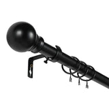 Argos Home black extendable curtain pole 110-300cm - British product
