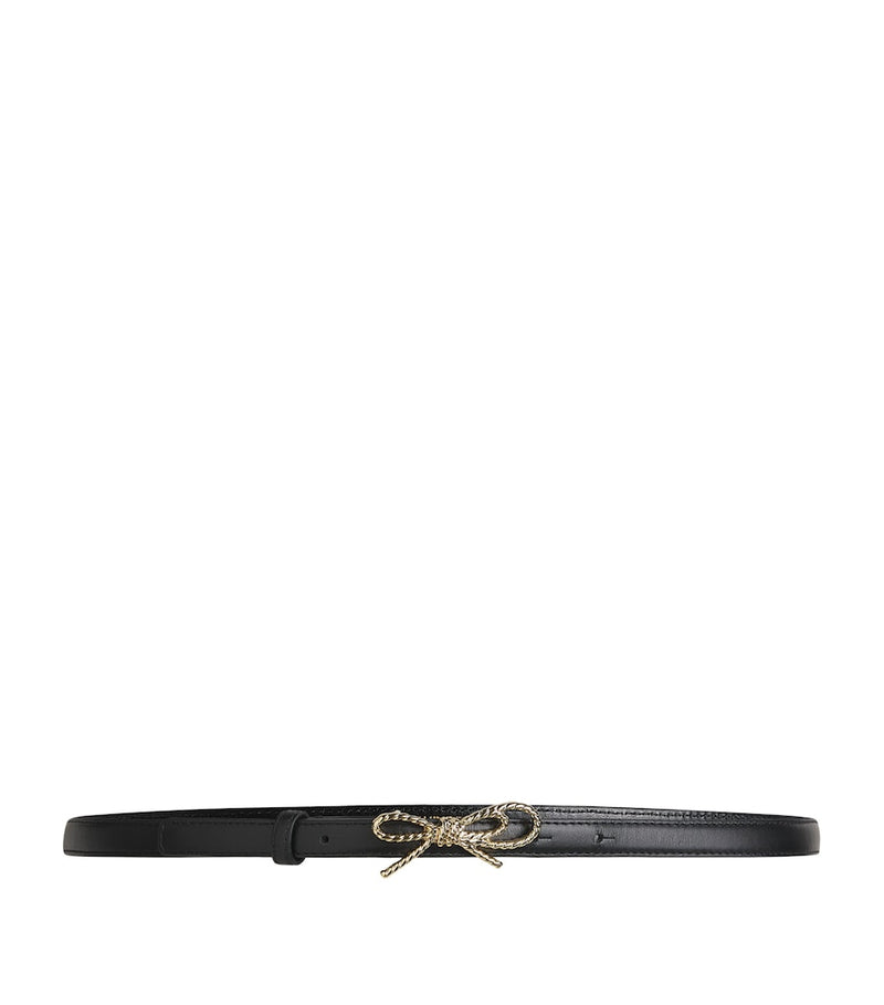 Claudie Pierlot leather knot belt 1.5cm width (British brand)