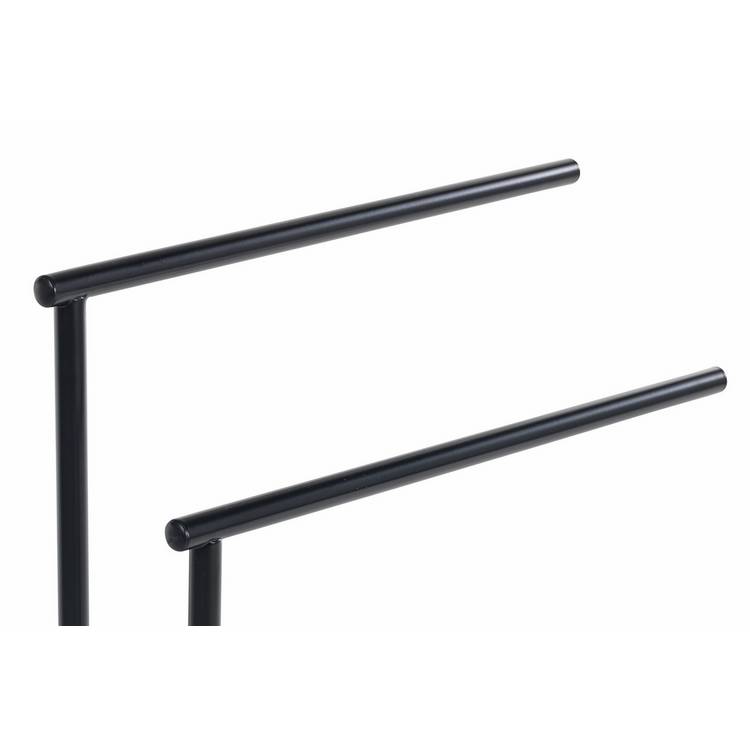 Habitat freestanding towel rail in matt black (British brand)