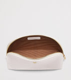 Aspinal of London small leather croc-embossed cosmetic case - British product