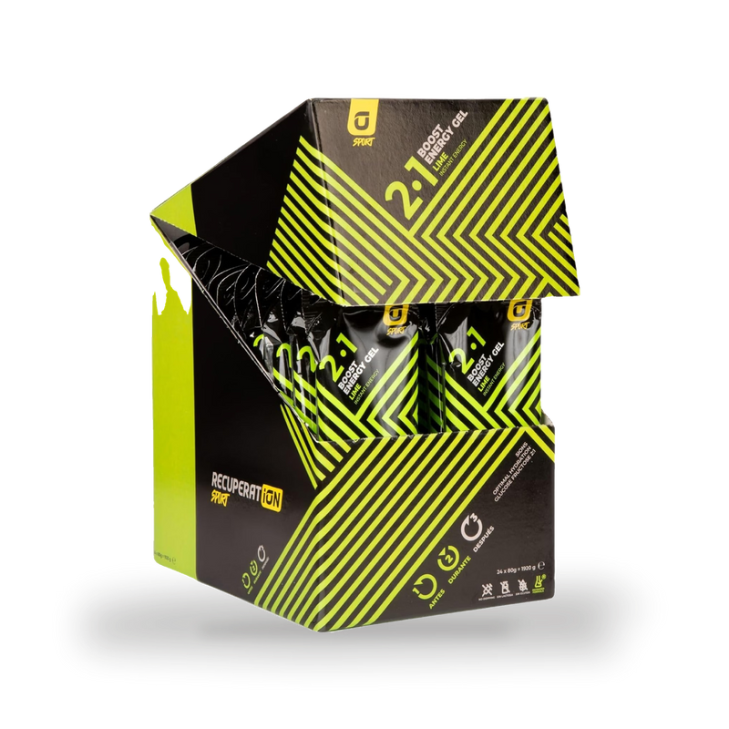 Recuperation Energy Gel Lime UK version