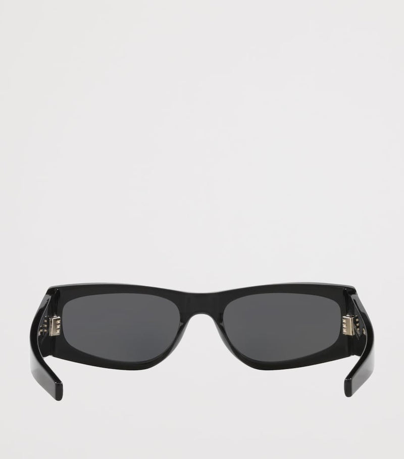 Saint Laurent acetate rectangle sunglasses model SL M140, UK version