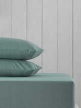 Next Green Sage Cotton Rich Deep Fitted Bed Sheet- Buy online at McGrocer