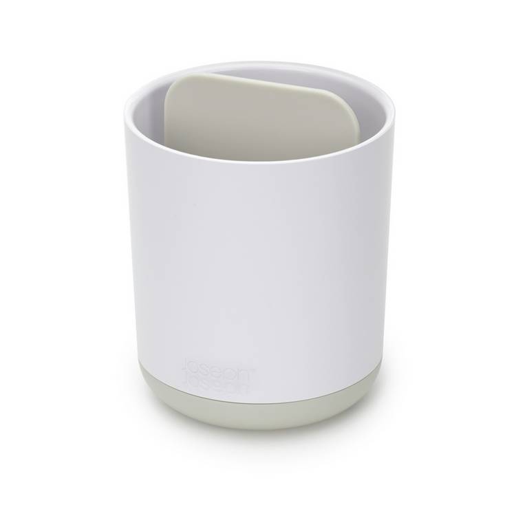 Joseph Joseph Duo toothbrush caddy white plastic, UK version