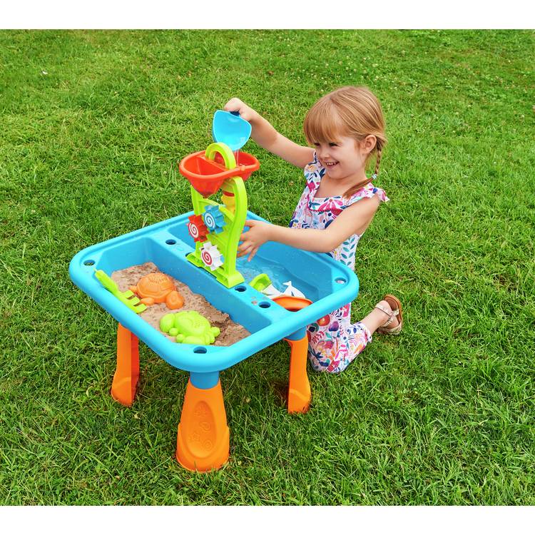 Chad Valley sand and water table for toddlers, imported from the UK