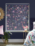 Sara Miller Smokey Blue made to measure roller blind (British brand)