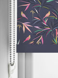 Sara Miller Smokey Blue made to measure roller blind (British brand)