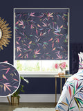 Sara Miller Smokey Blue made to measure roller blind (British brand)