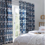 Argos Habitat Skandi Spot Eyelet Curtains Multi 117x137cm- Buy online at McGrocer