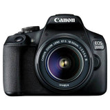 Canon EOS 2000D DSLR camera with 18-55mm lens kit, UK version