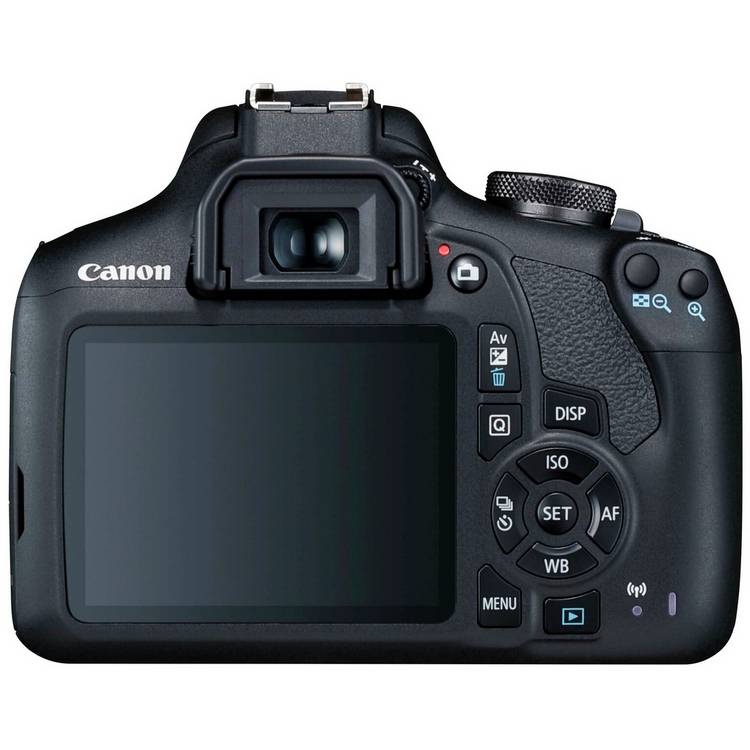 Canon EOS 2000D DSLR camera with 18-55mm lens kit, UK version