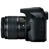 Canon EOS 2000D DSLR camera with 18-55mm lens kit, UK version