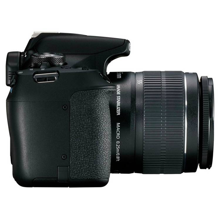 Canon EOS 2000D DSLR camera with 18-55mm lens kit, UK version