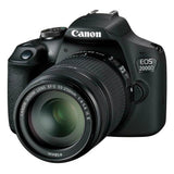 Canon EOS 2000D DSLR camera with 18-55mm lens kit, UK version