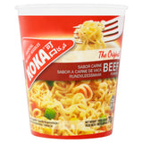Koka instant noodles beef flavour oriental 70g, imported from the UK