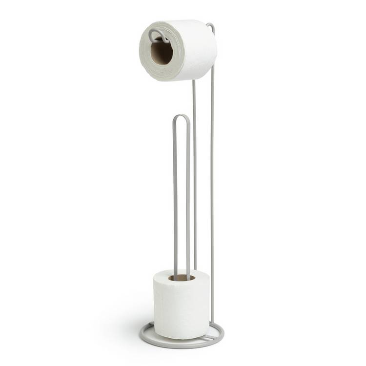 Argos Home matt grey toilet roll holder - British product