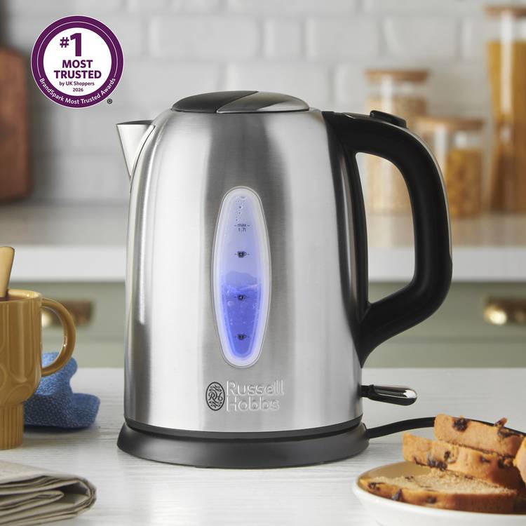 Russell Hobbs Worcester stainless steel kettle 1.7L - British product