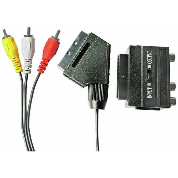 Argos Scart Connecting Kit with 1m cable, imported from the UK
