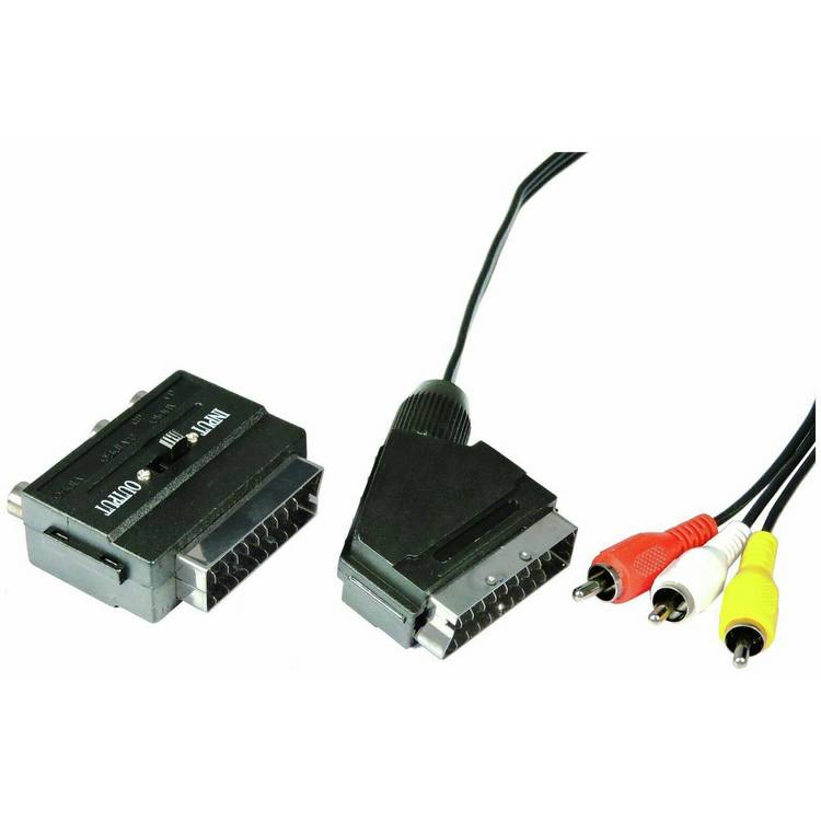 Argos Scart Connecting Kit with 1m cable, imported from the UK