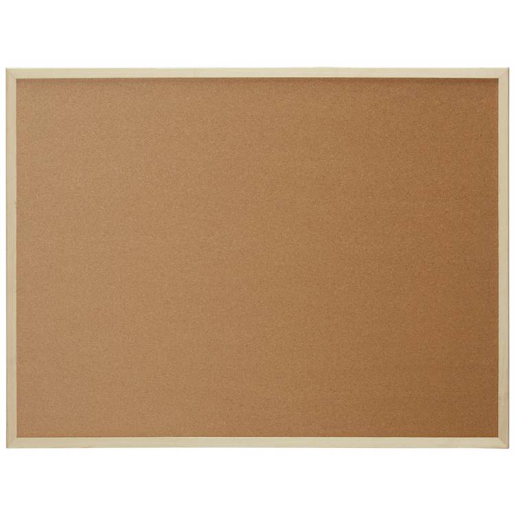 Cathedral cork memo notice board 60x80cm (British brand)