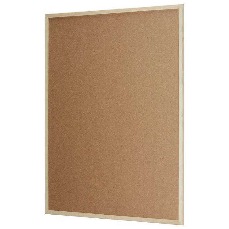 Cathedral cork memo notice board 60x80cm (British brand)