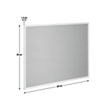 Cathedral cork memo notice board 60x80cm (British brand)