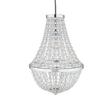 Argos Home chandelier pendant shade chrome 44cm - British product