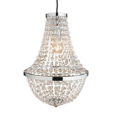 Argos Home chandelier pendant shade chrome 44cm - British product