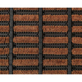 Argos Home doormat black and brown short pile 61x41cm (British brand)