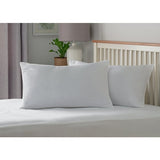 Habitat Bounceback medium pillow 2-pack, imported from the UK