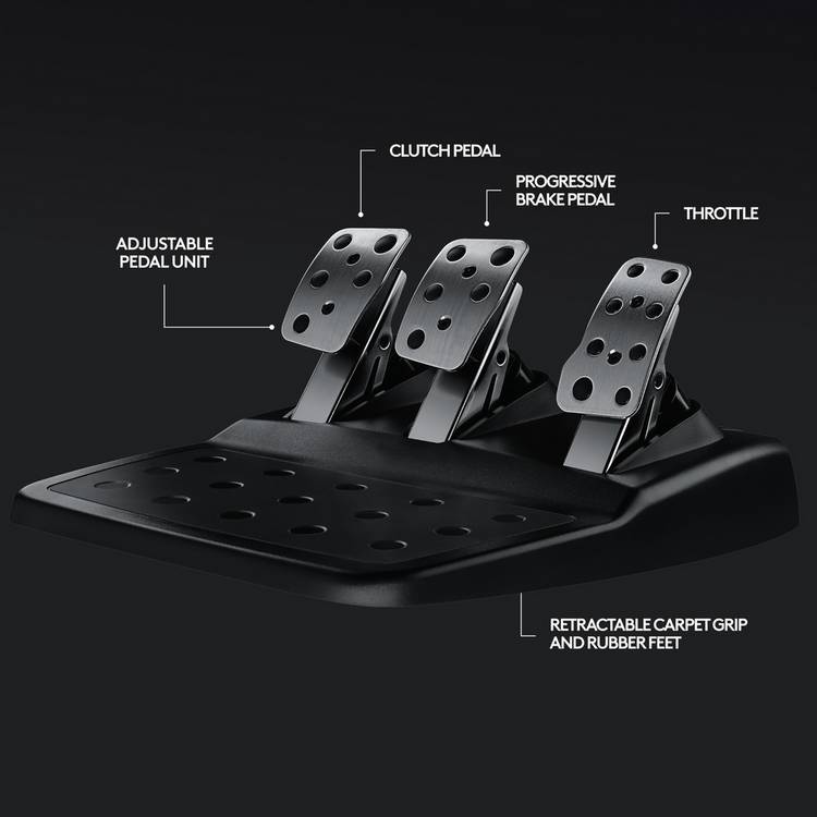 Logitech G29 Driving Force gaming steering wheel for PS and PC, imported from the UK